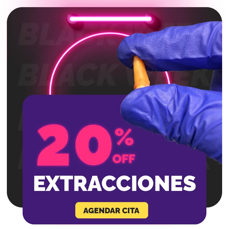 20% de descuento en extracciones dentales. Soluciones rápidas y efectivas para tu salud bucal